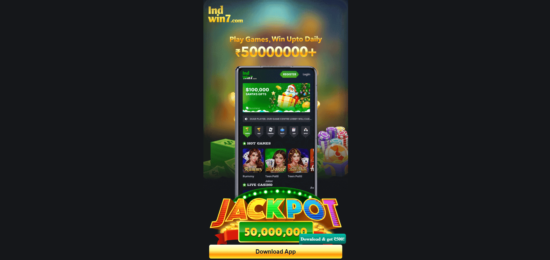 IndWin7 Casino Login